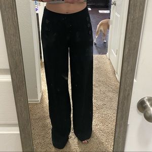 Black Sailor Pants sz 6